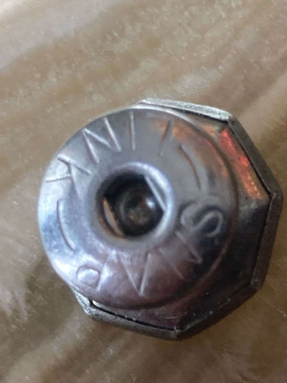 “Antique 1920s Snap Link Mother of Pearl Tuxedo Studs / Cufflink Components